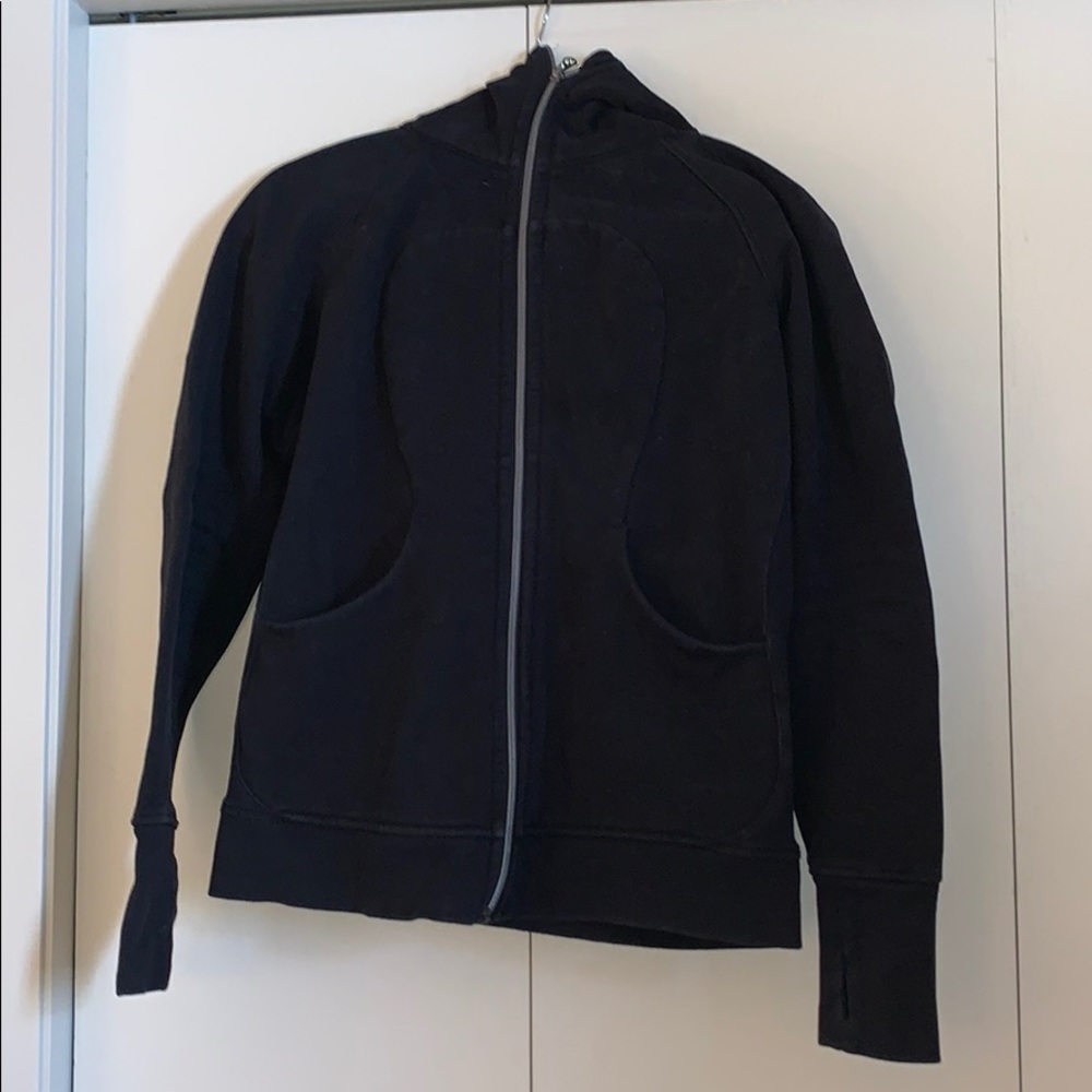Lululemon black scuba hoodie
